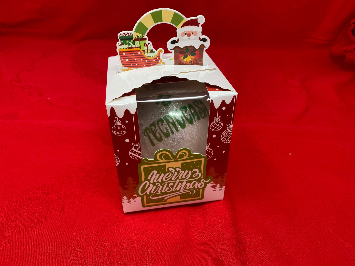 Pallina di Natale con Logo Aziendale