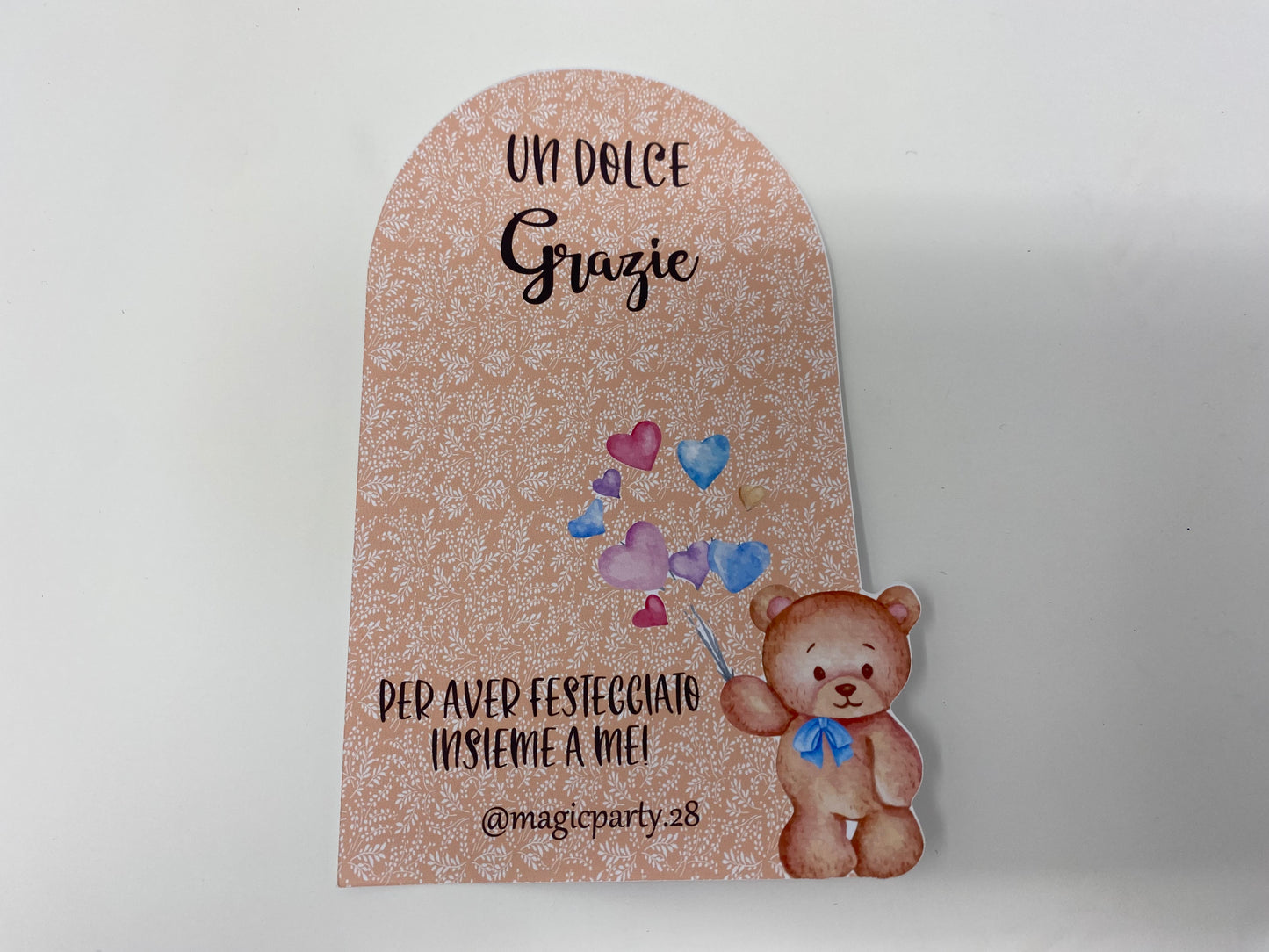 Segnaposto vuoto (min. 10 pezzi)