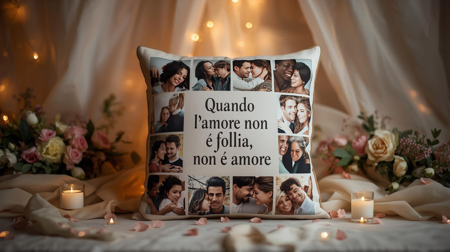 Cuscino con foto personalizzato