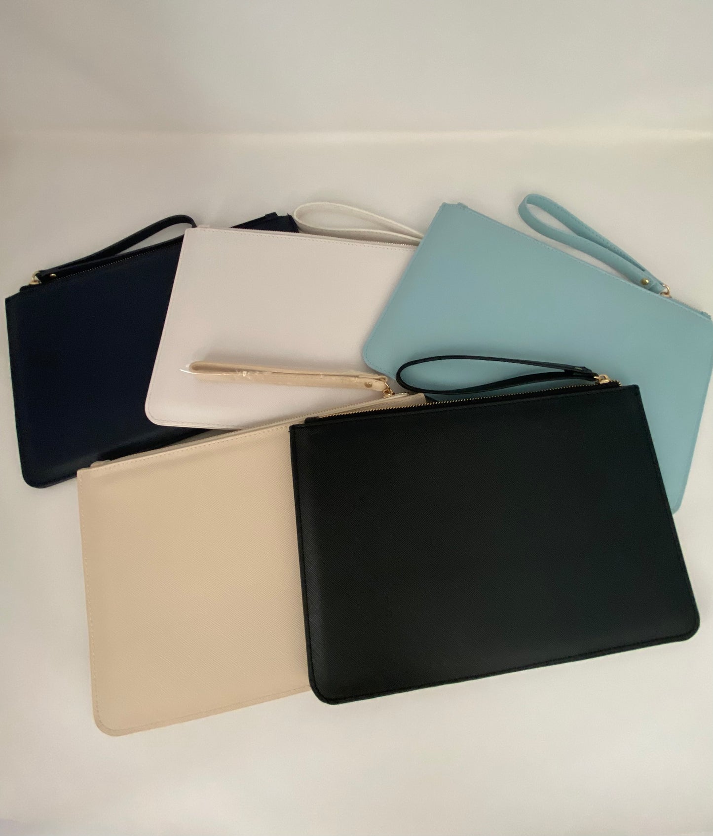 Pochette Saffiano Ecopelle