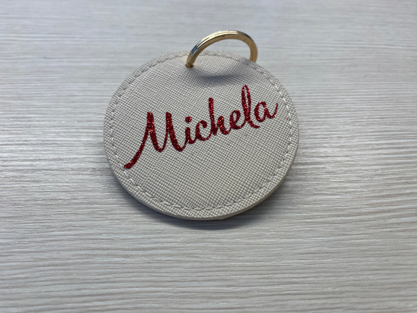 Portachiavi tondo personalizzato
