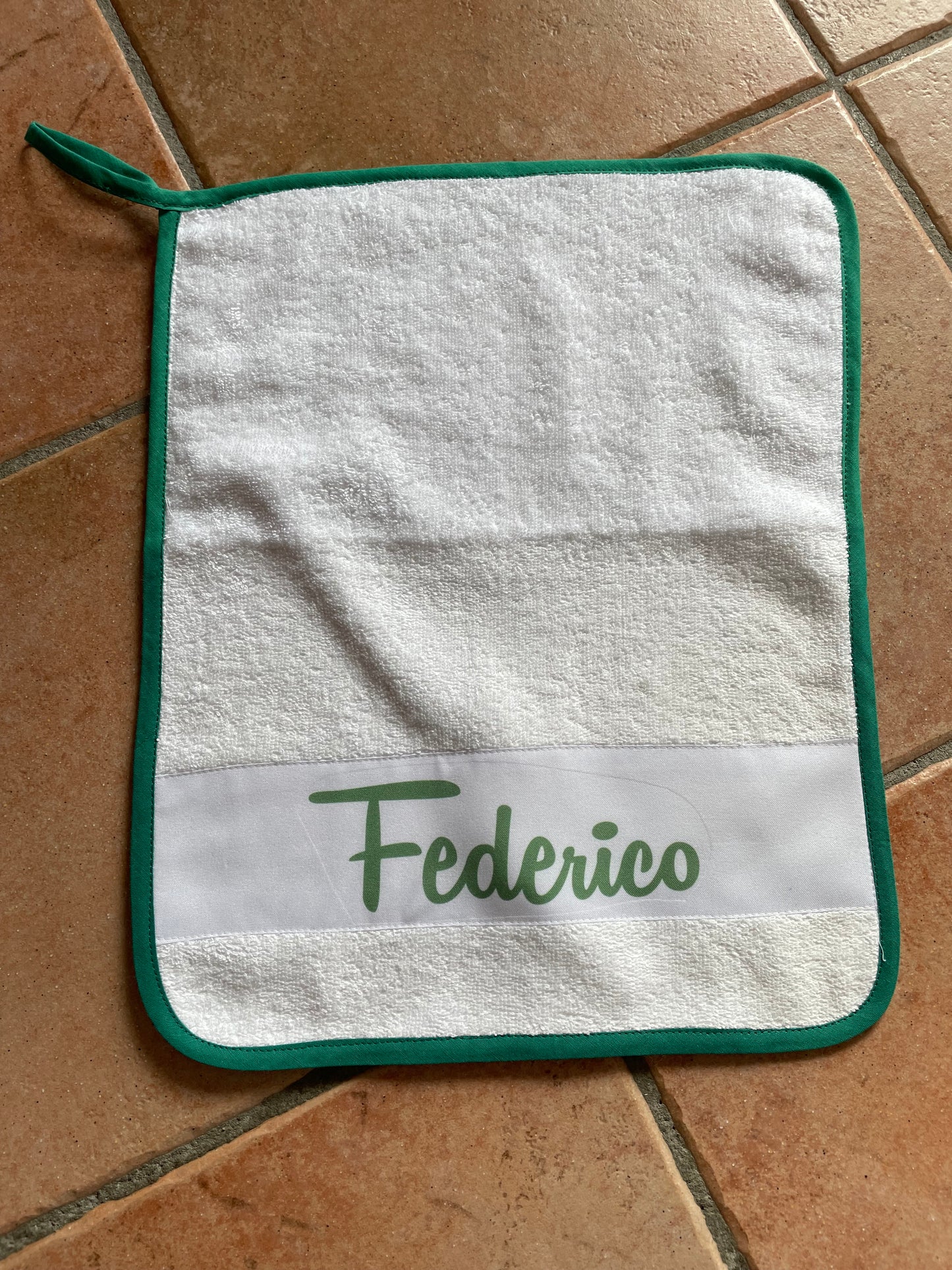Asciugamano asilo personalizzato