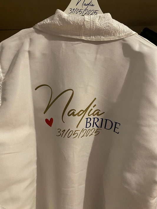 Vestaglia personalizzata