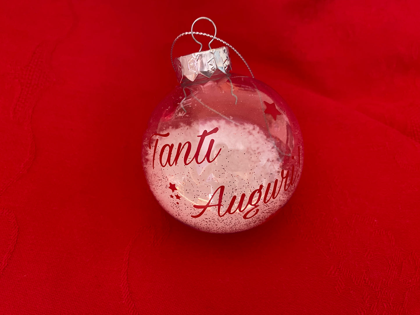 Pallina di Natale trasparente
