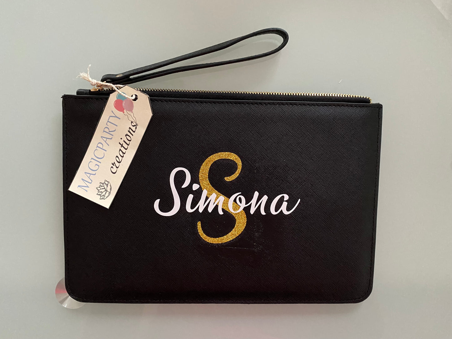 Pochette Saffiano Ecopelle