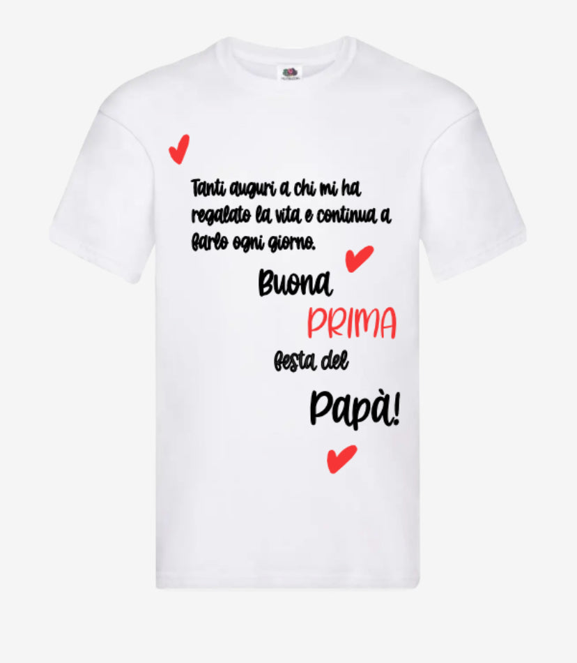 T-shirt personalizzata Papà