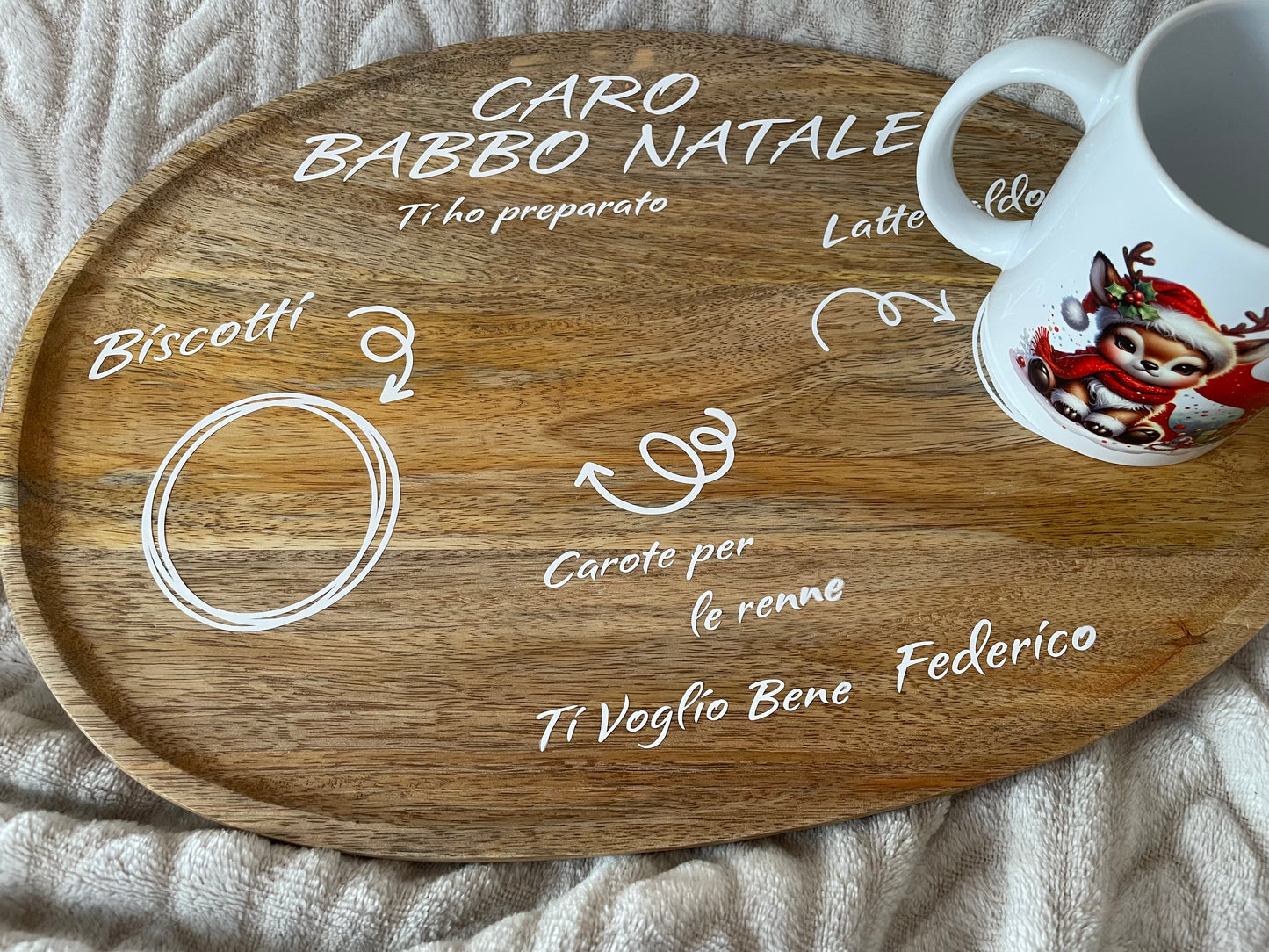 Vassoio Babbo Natale