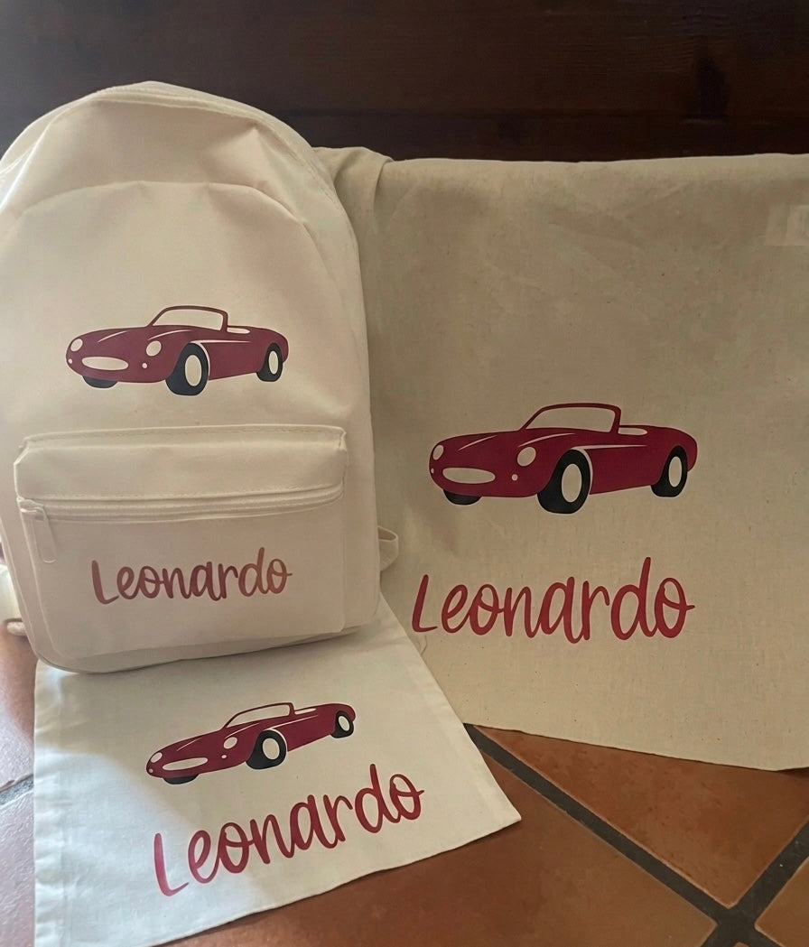 Set zaino e sacche