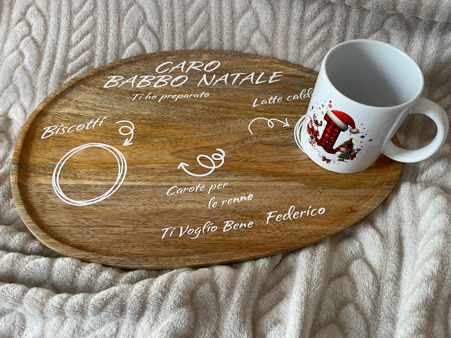 Vassoio Babbo Natale