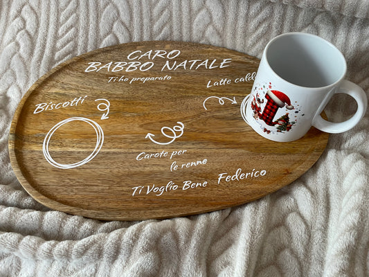 Vassoio Babbo Natale