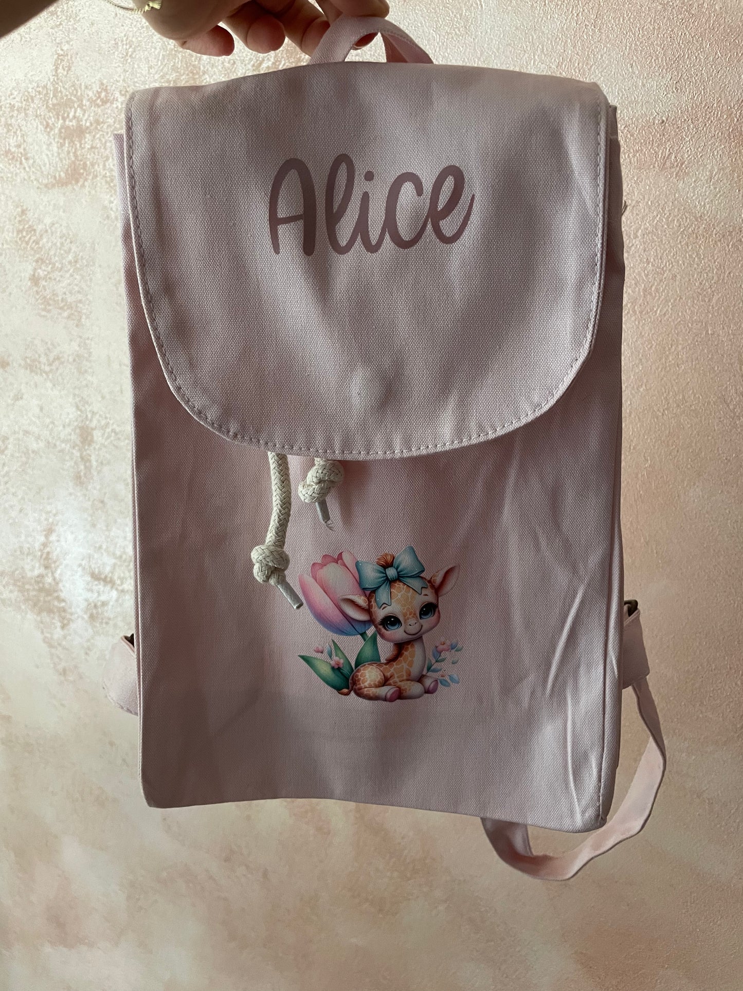Zainetto in cotone
