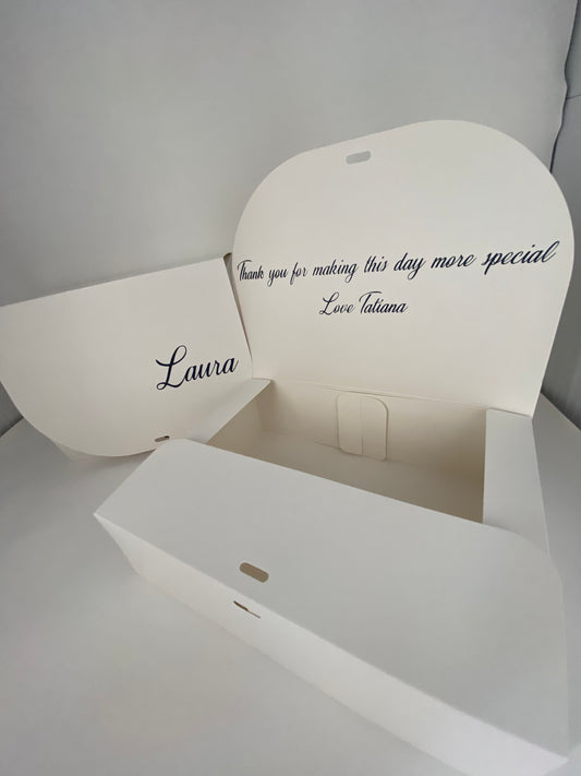 Box Regalo Rettangolare Personalizzata