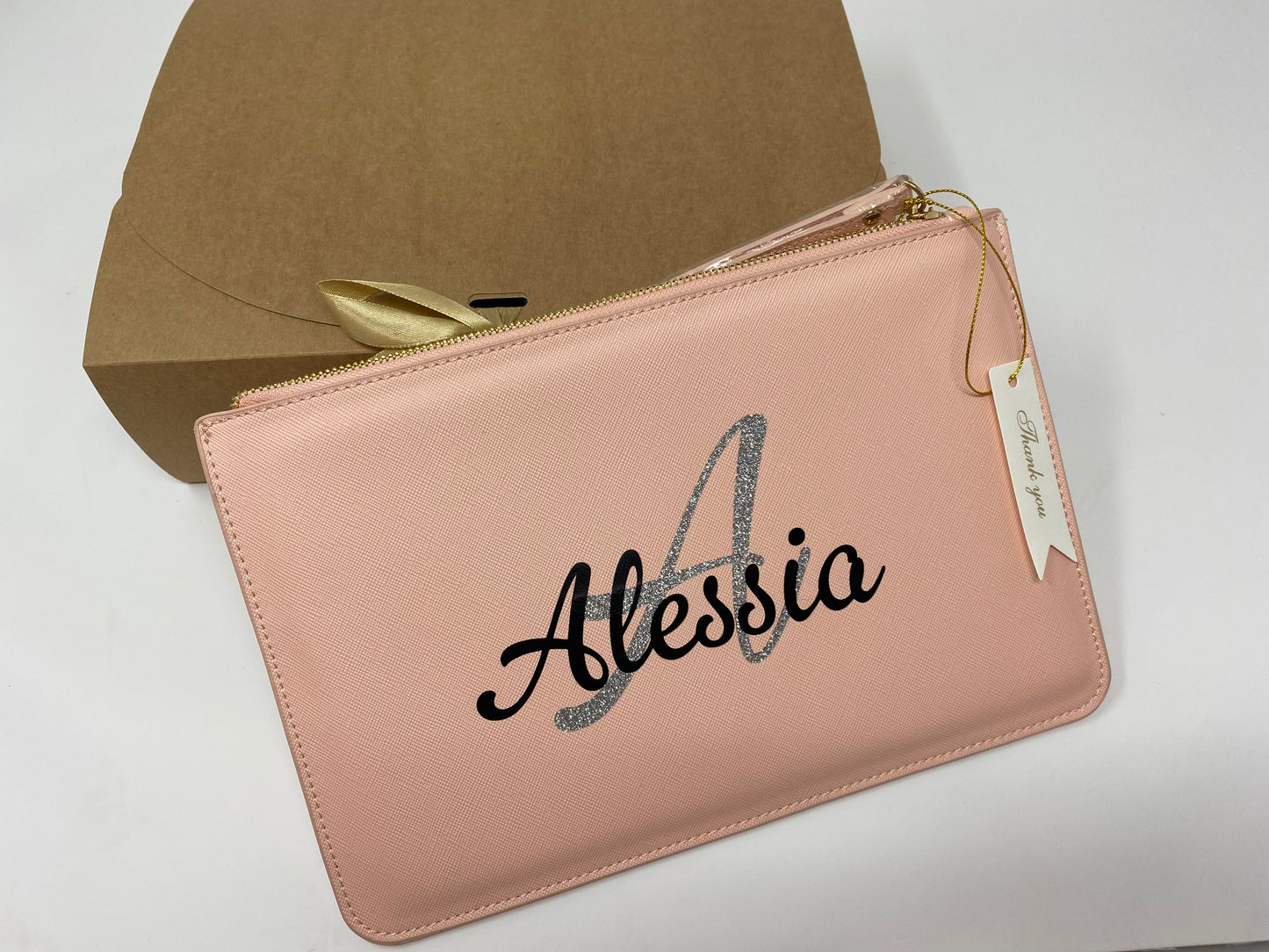 Pochette Saffiano Ecopelle