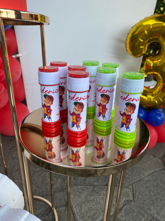 Etichetta Bolle di Sapone (min. 10 pezzi)